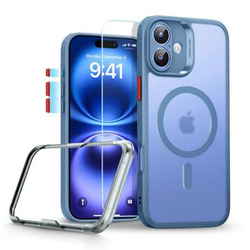 iPhone 16 ESR HaloLock MagSafe Classic Pro-set - Matblauw