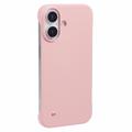 iPhone 16 Frameloze Plastic Hoesje - Roze