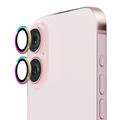 iPhone 16/16 Plus Hat Prince Camera Lens Glazen Protector - Kleurrijke