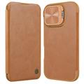 iPhone 16 Nillkin Qin Prop Flip Hoesje