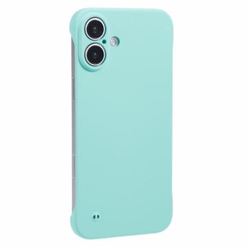 iPhone 16 Plus Frameloze Plastic Hoesje - Lichtcyan