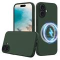 iPhone 16 Plus Liquid Siliconen Hoesje - MagSafe Compatibel