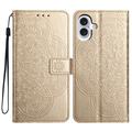 iPhone 16 Plus Mandala Series Portemonnee-hoesje