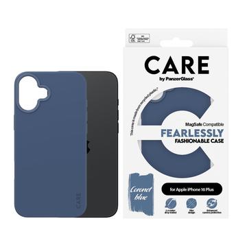 iPhone 16 Plus PanzerGlass Care Fearlessly Fashionable Hoesje - MagSafe Compatibel - Blauw