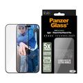 iPhone 16 Plus/15 Plus PanzerGlass Ceramic Protection Ultra-Wide Fit EasyAligner Screenprotector - 9H - Zwarte rand