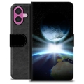 iPhone 16 Plus Premium Portemonnee Hoesje - Ruimte
