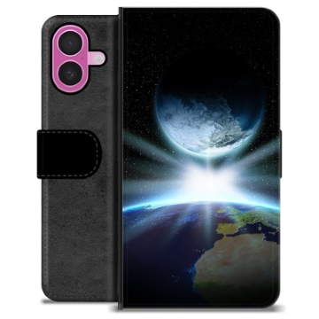 iPhone 16 Plus Premium Portemonnee Hoesje - Ruimte