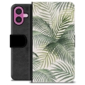 iPhone 16 Plus Premium Portemonnee Hoesje - Tropisch