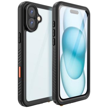 iPhone 16 Plus Redpepper FS IP68 Waterdicht Hoesje - Zwart