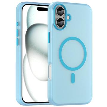 iPhone 16 Plus UltraGuard Matte MagSafe Hoesje - Blauw