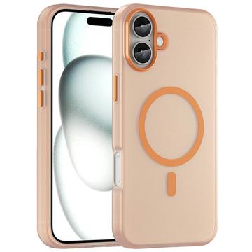 iPhone 16 Plus UltraGuard Matte MagSafe Hoesje - Oranje