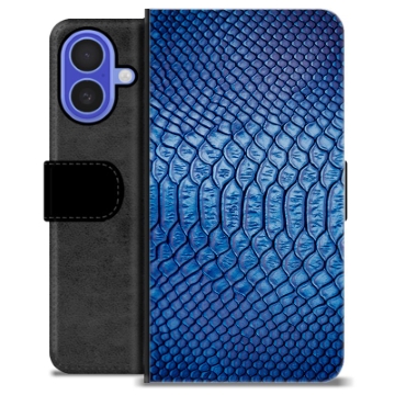 iPhone 16 Premium Portemonnee Hoesje - Leer