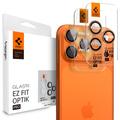 iPhone 16 Pro/16 Pro Max/17 Pro/17 Pro Max Spigen Glas.tR Ez Fit Optik Pro Lens Glazen Protector - Oranje