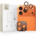 iPhone 16 Pro/16 Pro Max/17 Pro/17 Pro Max Tech-Protect Cam Ring Fit+ Camera Lens - Oranje