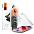 iPhone 16 Pro/17/17 Pro/18 Pro Spigen Glas.tR EZ Fit Pro Glazen Screenprotector - 2 Stu. - Helder