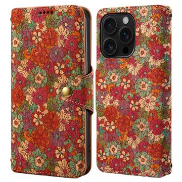 iPhone 16 Pro Vier Seizoenen Portemonnee Hoesje - Zomer