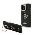 iPhone 16 Pro Guess 4G Logo Stand Camera Frame Hoesje