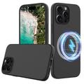 iPhone 16 Pro Liquid Siliconen Hoesje - MagSafe Compatibel
