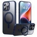 iPhone 16 Pro Magnetische Standaard Hybride Hoesje