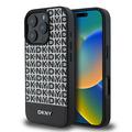 iPhone 16 Pro Max DKNY Repeat Pattern Bottom Stripe hoesje - MagSafe compatibel
