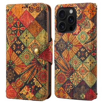 iPhone 16 Pro Max Vier Seizoenen Portemonnee Hoesje - Herfst