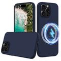 iPhone 16 Pro Max Liquid Siliconen Hoesje - MagSafe Compatibel