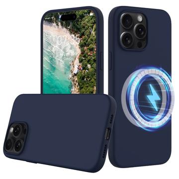 iPhone 16 Pro Max Liquid Siliconen Hoesje - MagSafe Compatibel