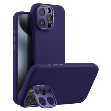 iPhone 16 Pro Max Nillkin LensWing Pro Vloeibare siliconen hoesje - MagSafe compatibel - Paars