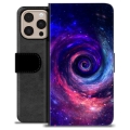 iPhone 16 Pro Max Premium Portemonnee Hoesje - Heelal