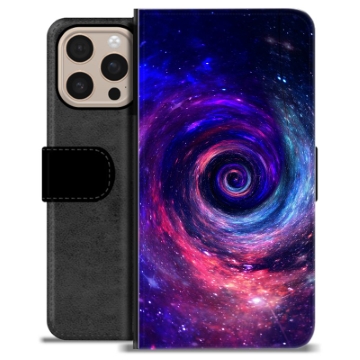 iPhone 16 Pro Max Premium Portemonnee Hoesje - Heelal