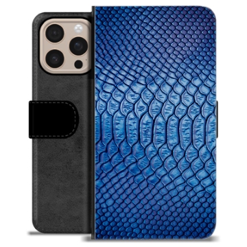 iPhone 16 Pro Max Premium Portemonnee Hoesje - Leer