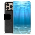 iPhone 16 Pro Max Premium Portemonnee Hoesje - Zee