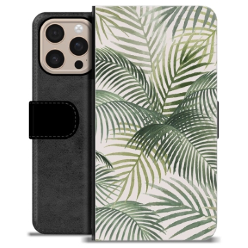 iPhone 16 Pro Max Premium Portemonnee Hoesje - Tropisch
