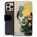 iPhone 16 Pro Max Premium Portemonnee Hoesje - Vintage Stemming