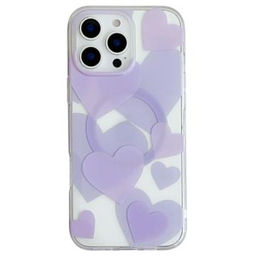 iPhone 16 Pro Max Pure Love Magnetic Hybrid Case - Paars