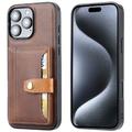iPhone 16 Pro Max Retro Style Hoesje met Portemonnee