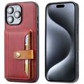 iPhone 16 Pro Max Retro Style Hoesje met Portemonnee