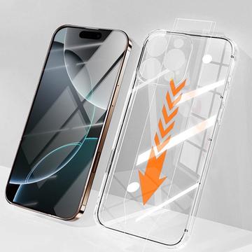 iPhone 16 Pro Max Rurihai 2-in-1-beschermingsset - Doorzichtig
