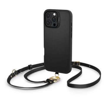 iPhone 16 Pro Max Spigen Cyrill Kajuk Classic Charm Mag Case met Riem - Zwart