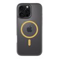 iPhone 16 Pro Max Tactical MagForce Hyperstealth 2.0 MagSafe hoesje - Zwart / Geel