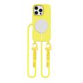 iPhone 16 Pro Max Tech-Protect MagNecklace MagSafe hoesje - Geel