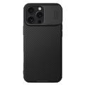 iPhone 16 Pro Nillkin CamShield Pro Magnetic Hybride Hoesje - Zwart