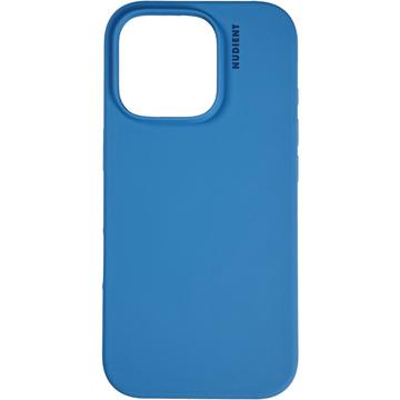 iPhone 16 Pro Nudient Base Silicone Hoesje - Blauw