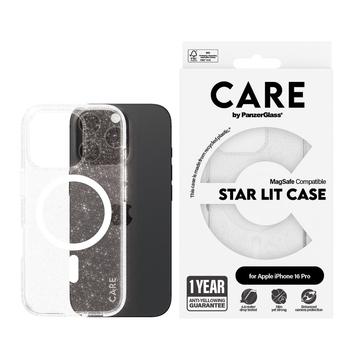 iPhone 16 Pro PanzerGlass Care Star Verlicht hoesje - MagSafe compatibel - Wit