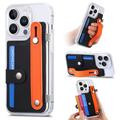iPhone 16 Pro Plastic Hoesje CY1 - Kaartsleuf, Polsband, Kickstand