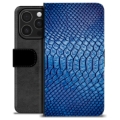 iPhone 16 Pro Premium Portemonnee Hoesje - Leer