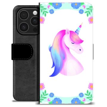 iPhone 16 Pro Premium Portemonnee Hoesje - Eenhoorn