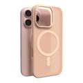 iPhone 16 Pro Puro Daylight MagSafe Siliconen hoesje - Beige