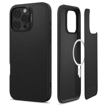iPhone 16 Pro Spigen Cyrill Kajuk Mag Hybride Hoesje - Zwart