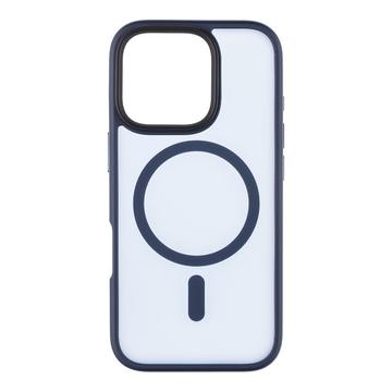 iPhone 16 Pro Tactical MagForce Hyperstealth Hybride Hoesje - Donkerblauw